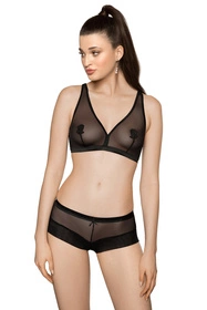 Róża Lisbet Majtki figi, czarny