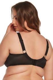 Gaia 1058M Sonia Maxi Biustonosz półusztywniany, czarny