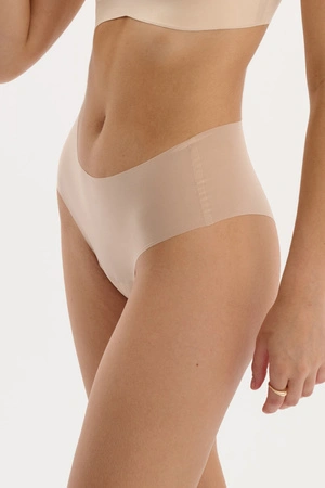 Julimex Mousse Brasil Maxi Majtki wysokie brazyliany, beżowy
