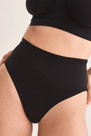 Gabriella Hi-Leg Shapewear Code S122 Majtki wysokie figi, black