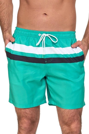 Moraj KSZ2600-004 Kostium kąpielowy bermudy, patt3-green