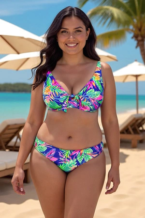 Vivisence 3203 Kostium kąpielowy biustonosz miękki, wielokolorowy