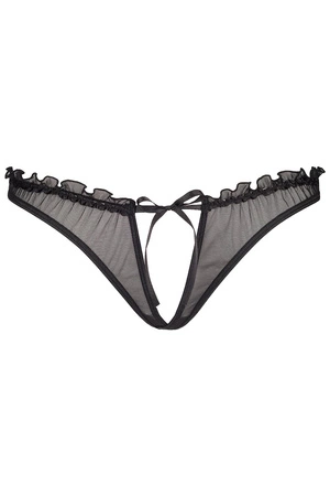 Axami V-6458 Charbon Majtki stringi, czarny