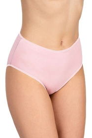 Vivisence 4017 5-pack Majtki wysokie figi, gumka różowa: różowy