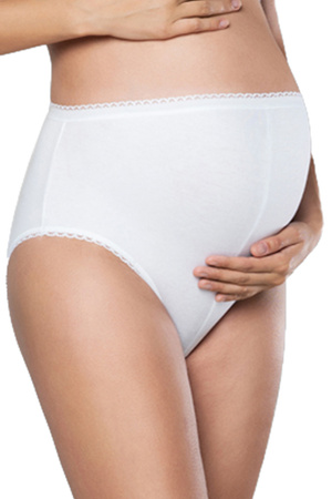 Italian Fashion Mama maxi Majtki figi, bia�y