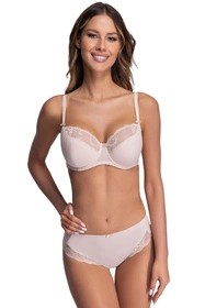 Ava 2110 Azalea Maxi Biustonosz półusztywniany, beige