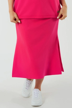 Italian Fashion Stella maxi Spódnica dresowa, fuksja