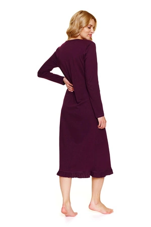Doctor Nap TM.7318 Nocna koszula, burgundy