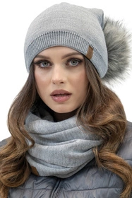 Vivisence 7106 Szalik lub apaszka komin, jasnoszary