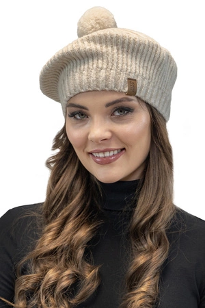 Vivisence 7074 Nakrycie głowy beret, beżowy