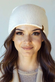 Vivisence 70115 Nakrycie głowy czapka, ecru