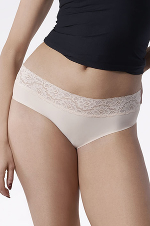 Julimex Hipster panty Majtki figi, be�owy