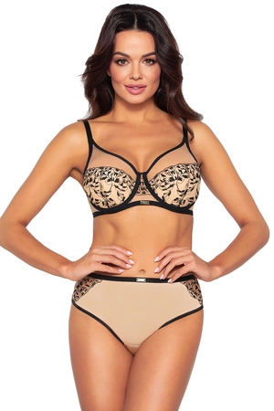 Ava 2060 Retro Biustonosz półusztywniany, beige