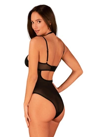 Obsessive Selinne teddy Body sexy, czarny