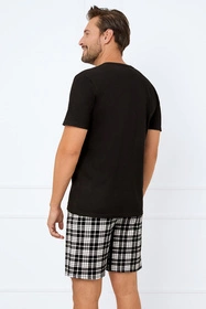 Italian Fashion Klark kr.r. kr.sp. Nocna piżama, czarny/druk