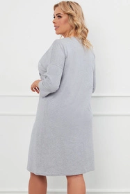 Italian Fashion Ibena r.3/4 Nocna koszula, melanż