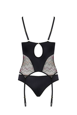 Casmir Lagerta corset Gorset sexy, black