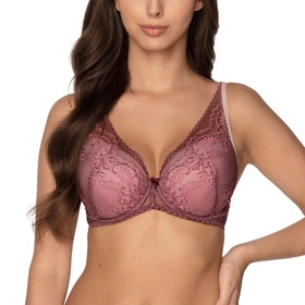 Gaia 1183 Irene Biustonosz push-up, bordowy
