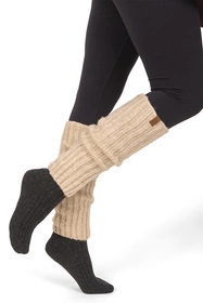 Vivisence 7301 Skarpety ocieplacze, beżowy