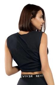 Reviver F5527 Koszulka bez rękawów, czarny