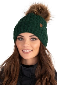 Vivisence 7015 Kmpl+R Komplet czapka+szalik+rękawiczki, zielony