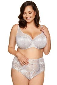 Gorteks Moon/B4 Biustonosz usztywniany, srebrny