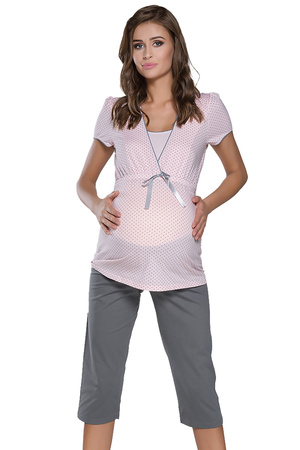 Italian Fashion Felicita kr.r. sp.3/4 Nocna pi�ama, morela