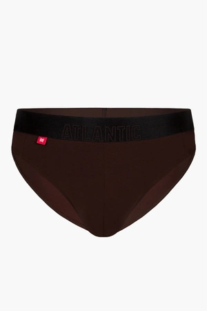 Atlantic MP-1573 Majtki slipy, czekoladowy