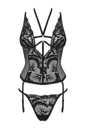 Obsessive Alessya corset Gorset sexy, czarny