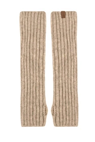 Vivisence 7217 Rękawiczki dzianinowe, beżowy