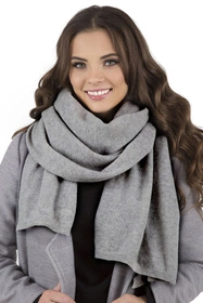 Vivisence 7101 Szalik lub apaszka szalik, jasnoszary