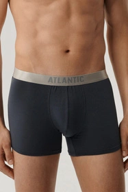 Atlantic 2BMH-012 2-pack Majtki bokserki, grafitowy