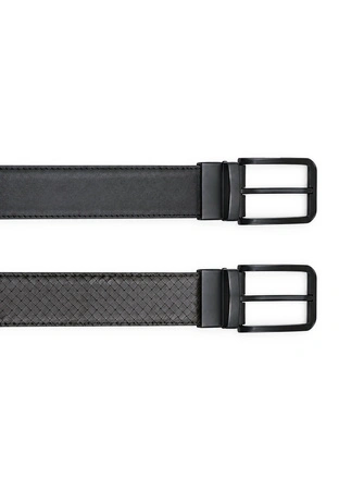 Vivisence PM003 Pasek skórzany, czarny
