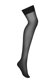 Obsessive S800 stockings Wyrób pończoszniczy pończochy do pasa, czarny