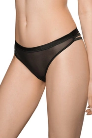 Róża Lisbet Majtki stringi, czarny