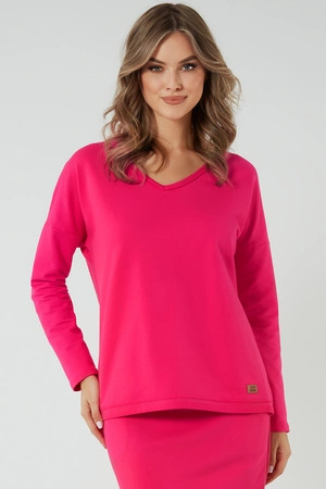 Italian Fashion Madri dł.r. Bluza nierozpinana, fuksja