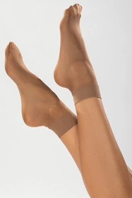 Vivisence 8300 3-pack Classic 20 DEN Wyrób pończoszniczy skarpetki, beige