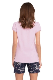 Italian Fashion Celestina kr.r. kr.sp. Nocna piżama, róż/druk