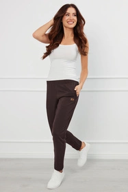 Italian Fashion Lagos dł.sp. Spodnie dres, brąz