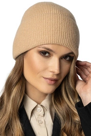 Vivisence 7096 Nakrycie głowy czapka, karmelowy