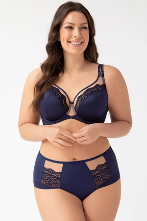 Gorsenia K441 Luisse Biustonosz miękki, granatowy