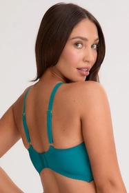 Bella Misteria 62-136 Szmaragdowa Otchłań Biustonosz miękki, zielony