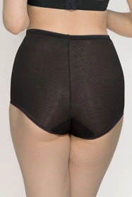 Mitex Lara Majtki wysokie figi, czarny