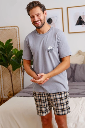 Doctor Nap PMB.5153 Nocna piżama, grey