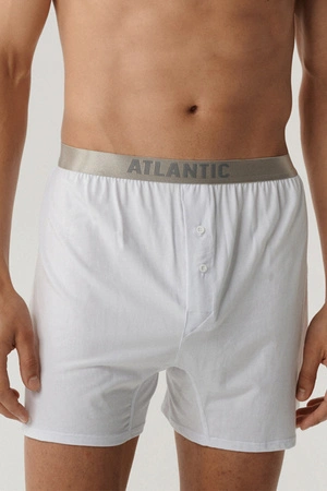 Atlantic 2BMB-005 2-pack Majtki bokserki, biały