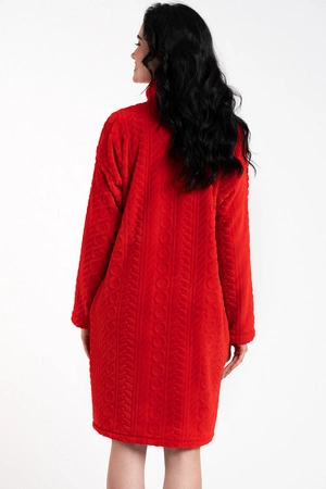 Italian Fashion Rena dł.r. Nocna szlafrok, czerwony