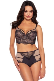 Ava 2008 Jardin Biustonosz półgorset, cold espresso