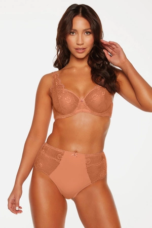 Bella Misteria 50-102 Morelowa Iluzja Majtki brazyliany, morelowy