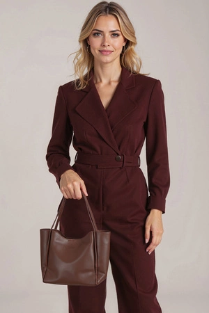 Vivisence T0004 Torebka do ręki, brązowy