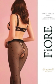 Fiore Bold Dream 20 Den O5039 Wyrób pończoszniczy rajstopy, black